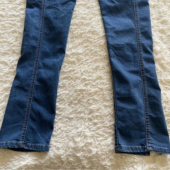 Free People Riley Slit Skinny Jeans - Picture 9 of 11